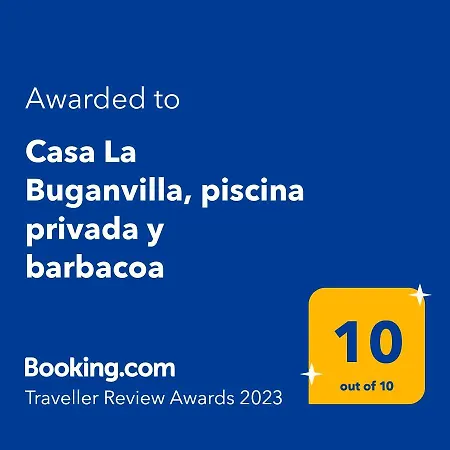 Casa La Buganvilla, Piscina Privada Y Barbacoa Holiday home *